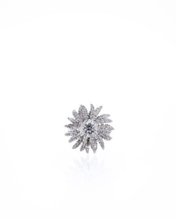Anillo Centaurea plata