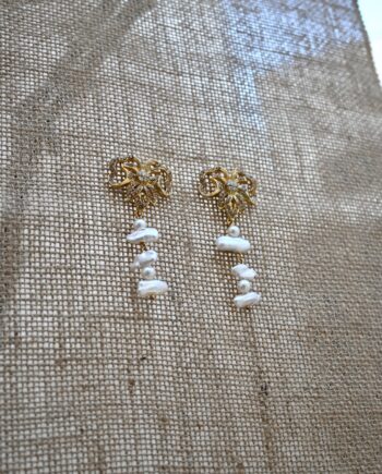 Pendientes Pearl Heart